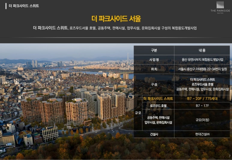 더파크사이드서울 갤러리