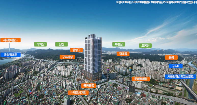 구리역 더리브드웰 모델하우스